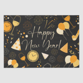 Nieuwjaarsdag Tissuepapier