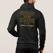 Nieuwjaarsdag van de Bijbel Verse Malachi 3:10 (KJ Hoodie (Achterkant)