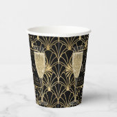 Nieuwjaarsdag van de Roaring Twenties Papieren Bekers (Rechts)