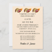 Nieuwjaarsdag Voetbal Taco Feest Uitnodiging (Achterkant)