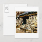 Nieuwjaarsdecoratie  Oud Japan Feestdagenkaart (Voorkant / Achterkant)