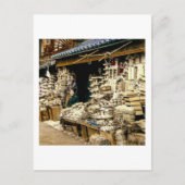 Nieuwjaarsdecoratie  Oud Japan Feestdagenkaart (Voorkant)