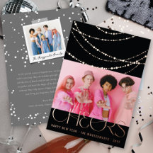 Nieuwjaarse kaas met piekverlichting Stijlvolle fo