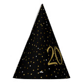 Nieuwjaarsfeest 2025 Gold Feesthoedjes (Links)