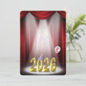 Nieuwjaarsfeest 2026 in de kijker kaart (Staand voorkant)