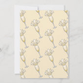 Nieuwjaarsfeest Champagne Kaart (Achterkant)