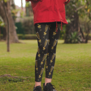 Nieuwjaarsfeest Champagne Zwart Leggings