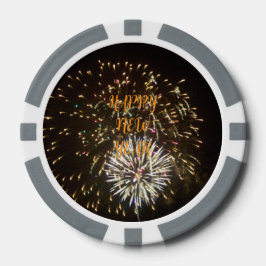 Nieuwjaarsfeest Decoratie / Favor - Vuurwerk Poker Chips