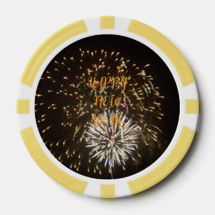 Nieuwjaarsfeest Decoratie / Favor - Vuurwerk Poker Chips