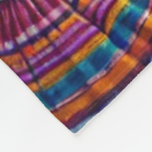 Nieuwjaarsfeest El Año Viejo Fleece Deken (Hoek)