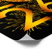 Nieuwjaarsfeest - Happy New Year 2026 Premium Poster (Hoek)