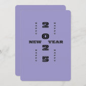 nieuwjaarsfeest kaart (Voorkant / Achterkant)