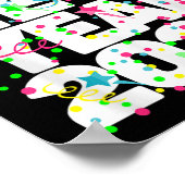 Nieuwjaarsfeest levert Kinder Nye 2026 Happy N Poster (Hoek)