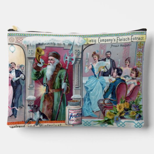  nieuwjaarsfeest: Liebig Adverteren Etui (Voorkant)