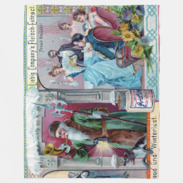  nieuwjaarsfeest: Liebig Adverteren Fleece Deken