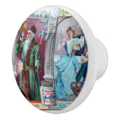  nieuwjaarsfeest: Liebig Adverteren Keramische Knop (Rechts)