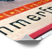  nieuwjaarsfeest: Liebig Adverteren Poster (Hoek)