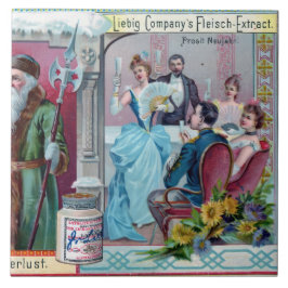 nieuwjaarsfeest: Liebig Adverteren Tegeltje