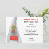 Nieuwjaarsfeest Open Huis Kaart (Staand voorkant)