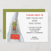 Nieuwjaarsfeest Open Huis Kaart (Voorkant / Achterkant)