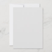Nieuwjaarsfeest Uitnodigingsfolder Kaart (Achterkant)