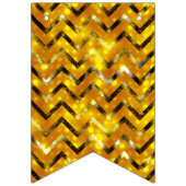 Nieuwjaarsfeest van de elegante goudkoorts vlaggetjes (Eerste vlag)