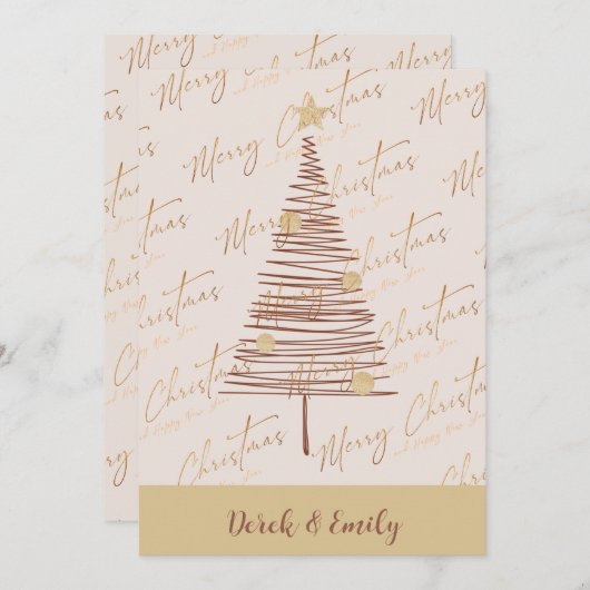 Nieuwjaarsfeestdag feestdag feestdag voor vrolijk (Voorkant / Achterkant)