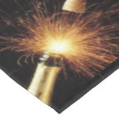 nieuwjaarsfles tafelkleed (Gekanteld)