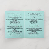 Nieuwjaarsgeschenk 2025 folie wenskaart (Binnenlaag)