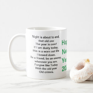 Nieuwjaarsgeschenk 2025 koffiemok