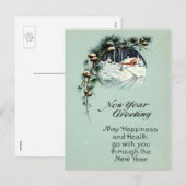 Nieuwjaarsgroet 1915 feestdagenkaart (Voorkant / Achterkant)