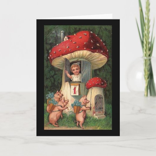  nieuwjaarsgroet feestdagen kaart (Voorkant)