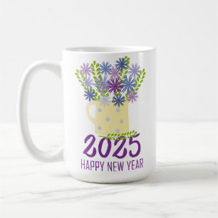 Nieuwjaarsgroeten 2025 koffiemok