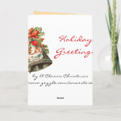  nieuwjaarsgroeten feestdagen kaart (Achterkant)