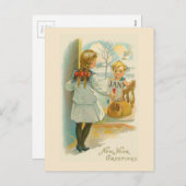  nieuwjaarsgroeten feestdagenkaart (Voorkant / Achterkant)