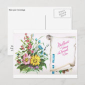 Nieuwjaarsgroeten Feestdagenkaart (Voorkant / Achterkant)