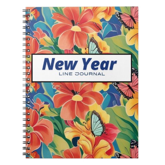 Nieuwjaarsjournaal Notitieboek (Voorkant)