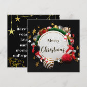 Nieuwjaarskaart (Voorkant / Achterkant)