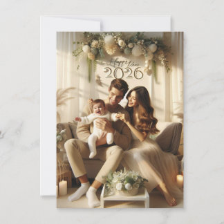Nieuwjaarskaart | Familiekaart Feestdagenkaart