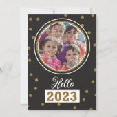 Nieuwjaarskaart Feestdagenkaart (Voorkant)