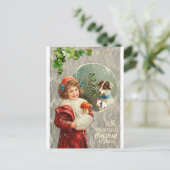 Nieuwjaarskaart Feestdagenkaart (Staand voorkant)