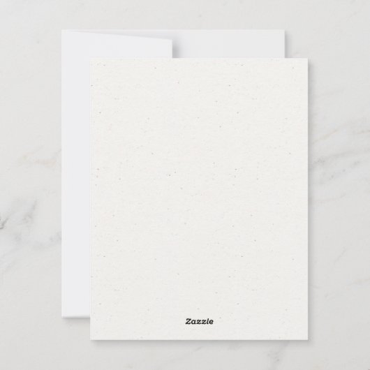 Nieuwjaarskaart Feestdagenkaart (Achterkant)