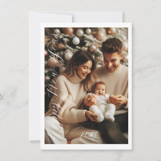 Nieuwjaarskaart | Gezinskaart Feestdagenkaart