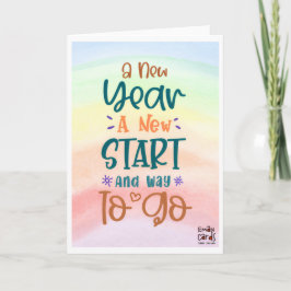 Nieuwjaarskaart Kaart