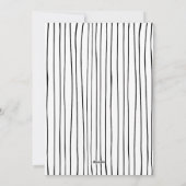 NIEUWJAARSKAART | modern minimalistisch raster Feestdagenkaart (Achterkant)