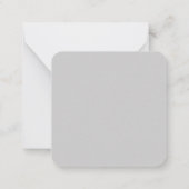 Nieuwjaarskaart Notitiekaartje (Achterkant)