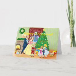 Nieuwjaarskaart: Prettig kerstfeest en gelukkig ni Kaart