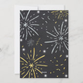 Nieuwjaarskaart Zwangerschap Aankondiging (Achterkant)