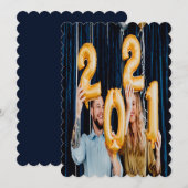 Nieuwjaarskaarten, 2021, save the date (Voorkant / Achterkant)