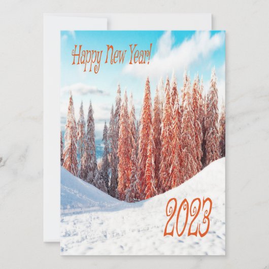 Nieuwjaarskaarten, 2023, (Voorkant)